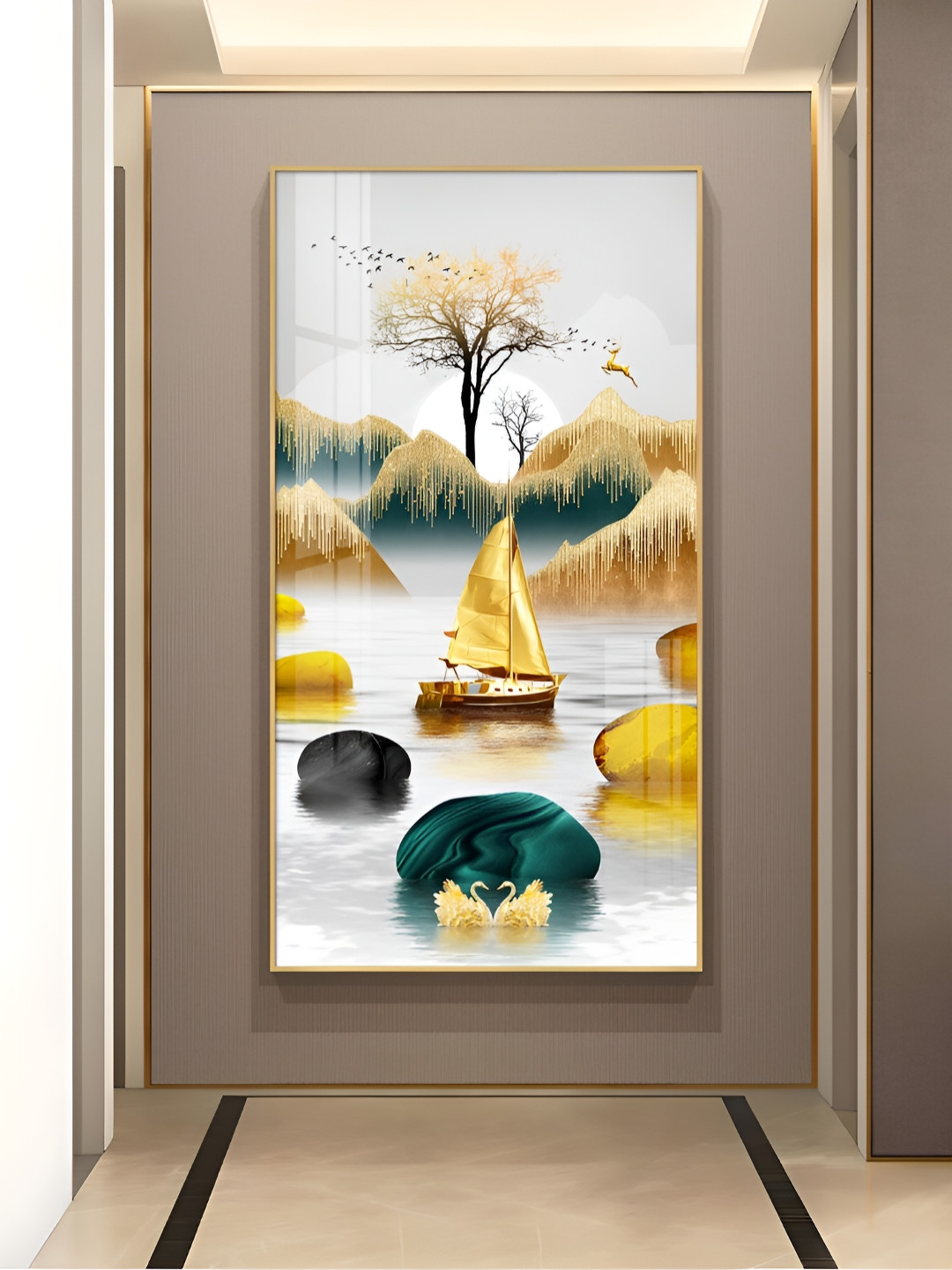 THE NEXT DECOR Lakeside Elegance Wall Art