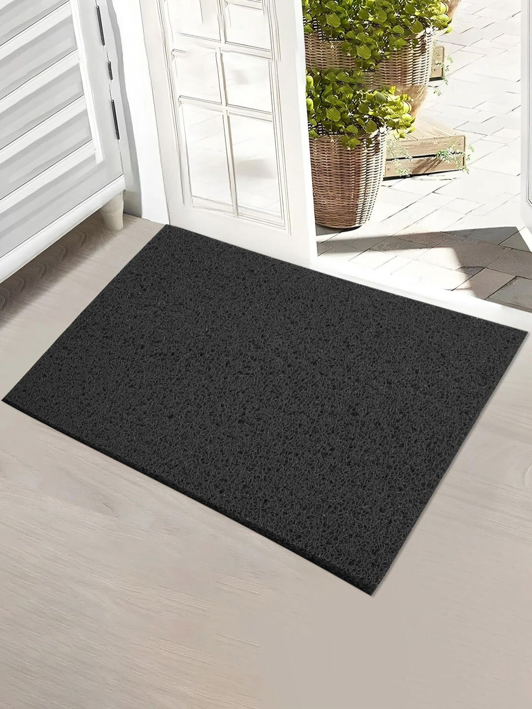 Aura Black Water Absorbing Doormats