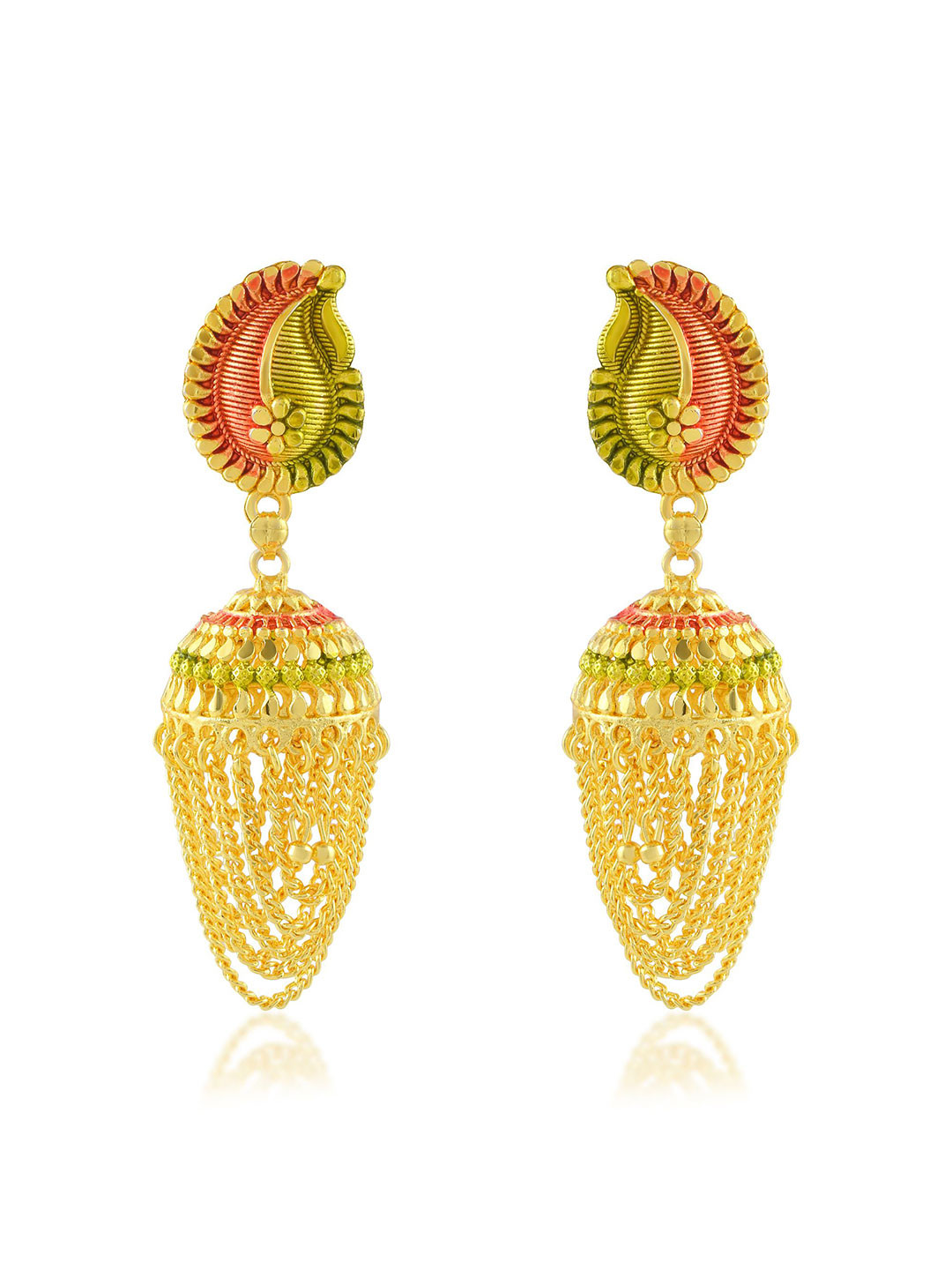 MEMOIR Classic Jhumkas Earrings