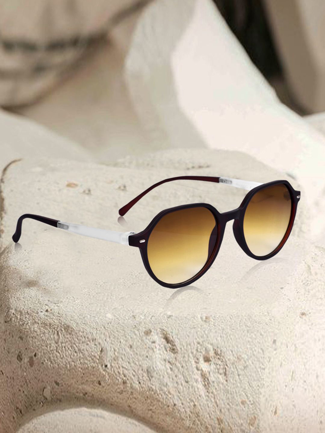 DressBerry Women Round Sunglasses With UV Protected Lens DBSG-936 DC-2