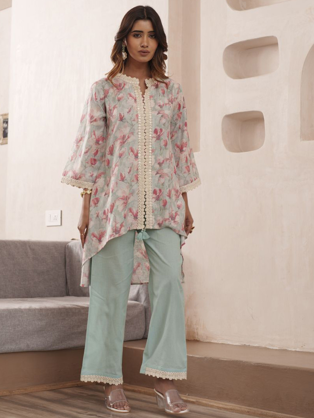 AUTUMN LANE Tashvika Tiffany Cotton Co-Ord Set