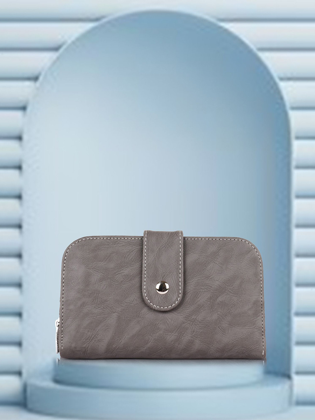 NORVE Women Textured Two-Fold Wallet