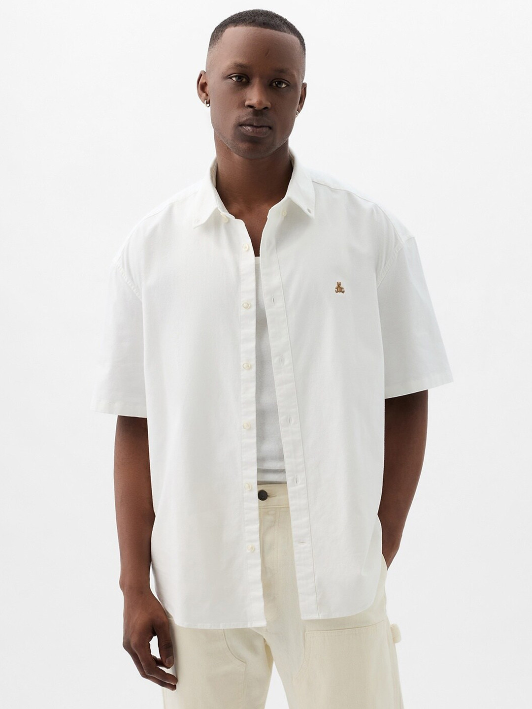 GAP Men Pure Cotton Casual Shirt