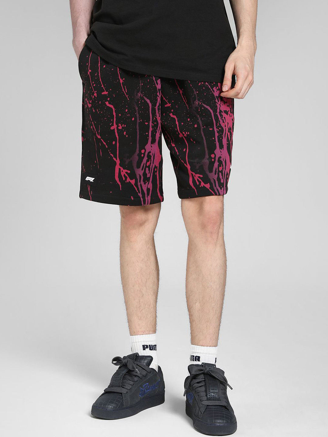 PUMA F1 Color Splash Motorsport Men's Relaxed Fit Sweat Shorts