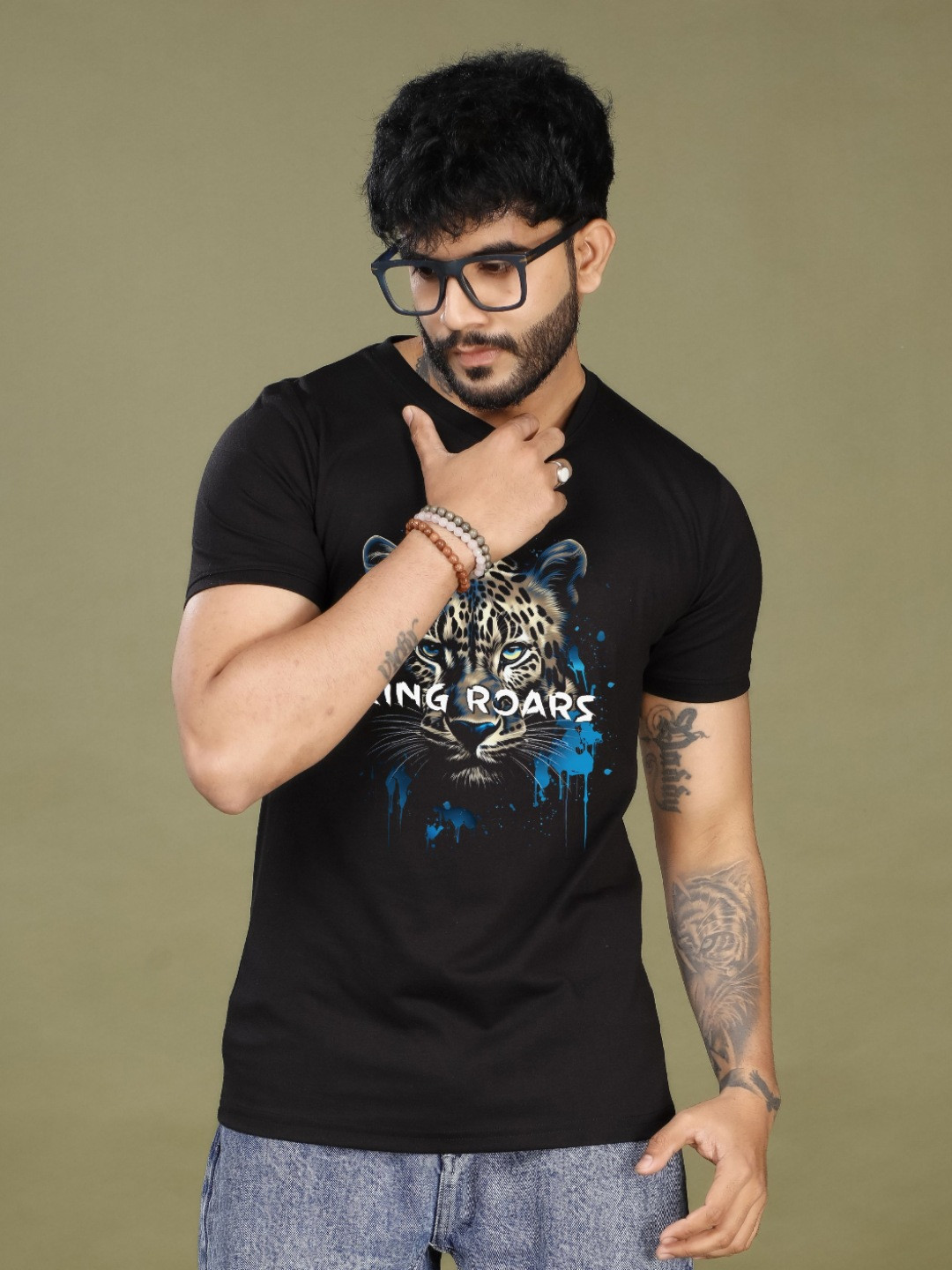 INKMAN Men Printed Bio Finish T-shirt