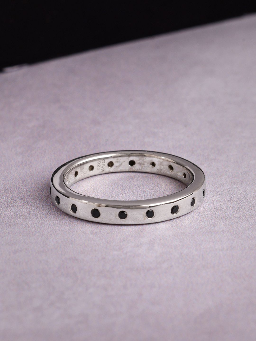 GIVA 925 Silver Orae Ring For Him Fixed Size Indian -17