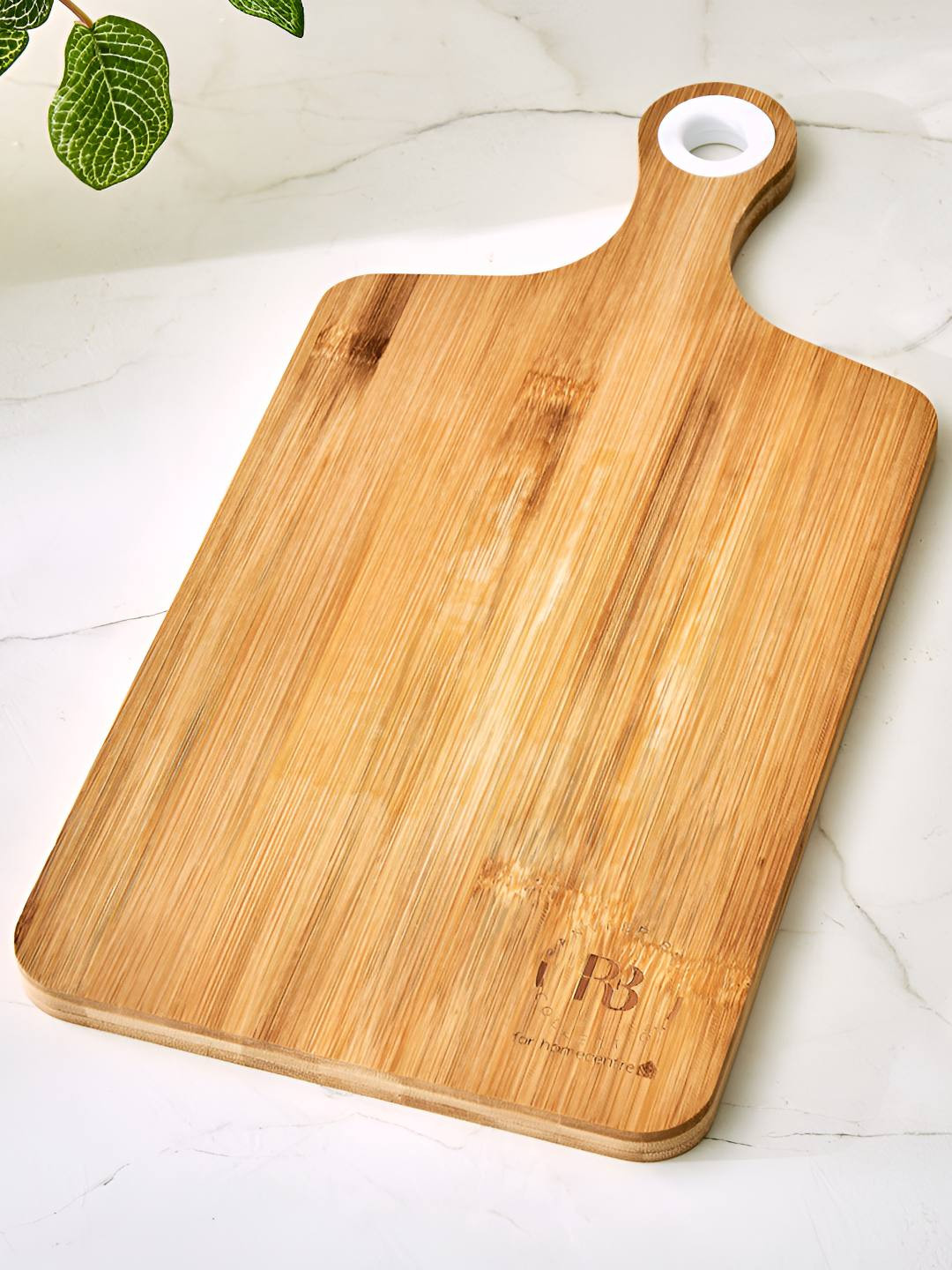 Home Centre Chef Cubis Edulis Bamboo Chopping Board with Handle