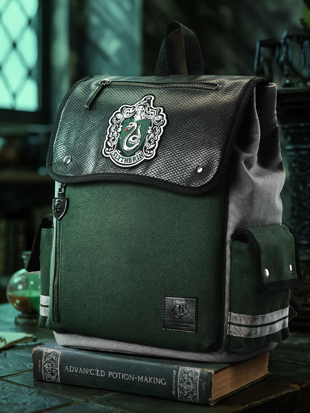 The Souled Store Men Harry Potter Slytherin Backpack