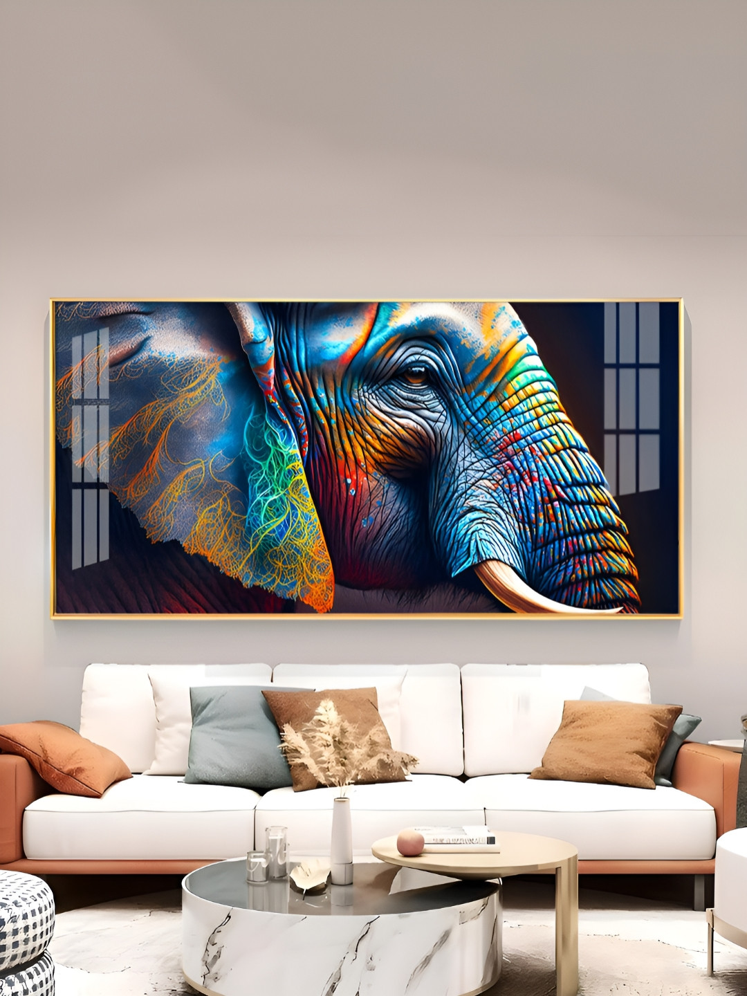 THE NEXT DECOR Canvas Wall Rectangle Paintings Wall Art - 12 x 24 In