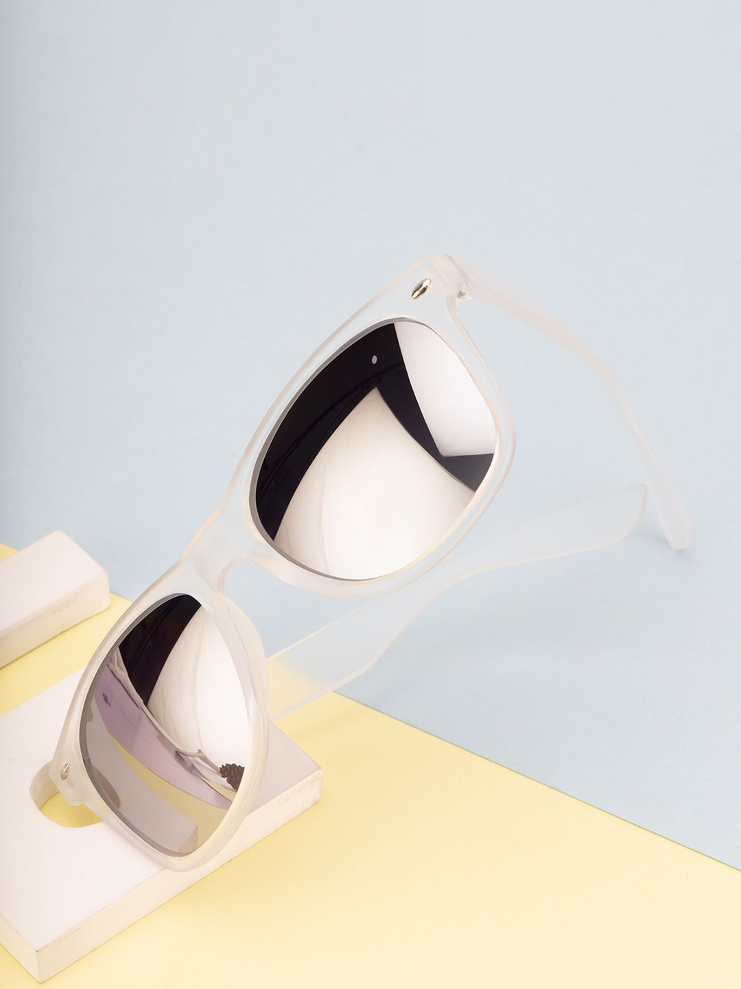 Provogue Unisex Wayfarer Sunglasses With UV Protected Lens PRG-V3212