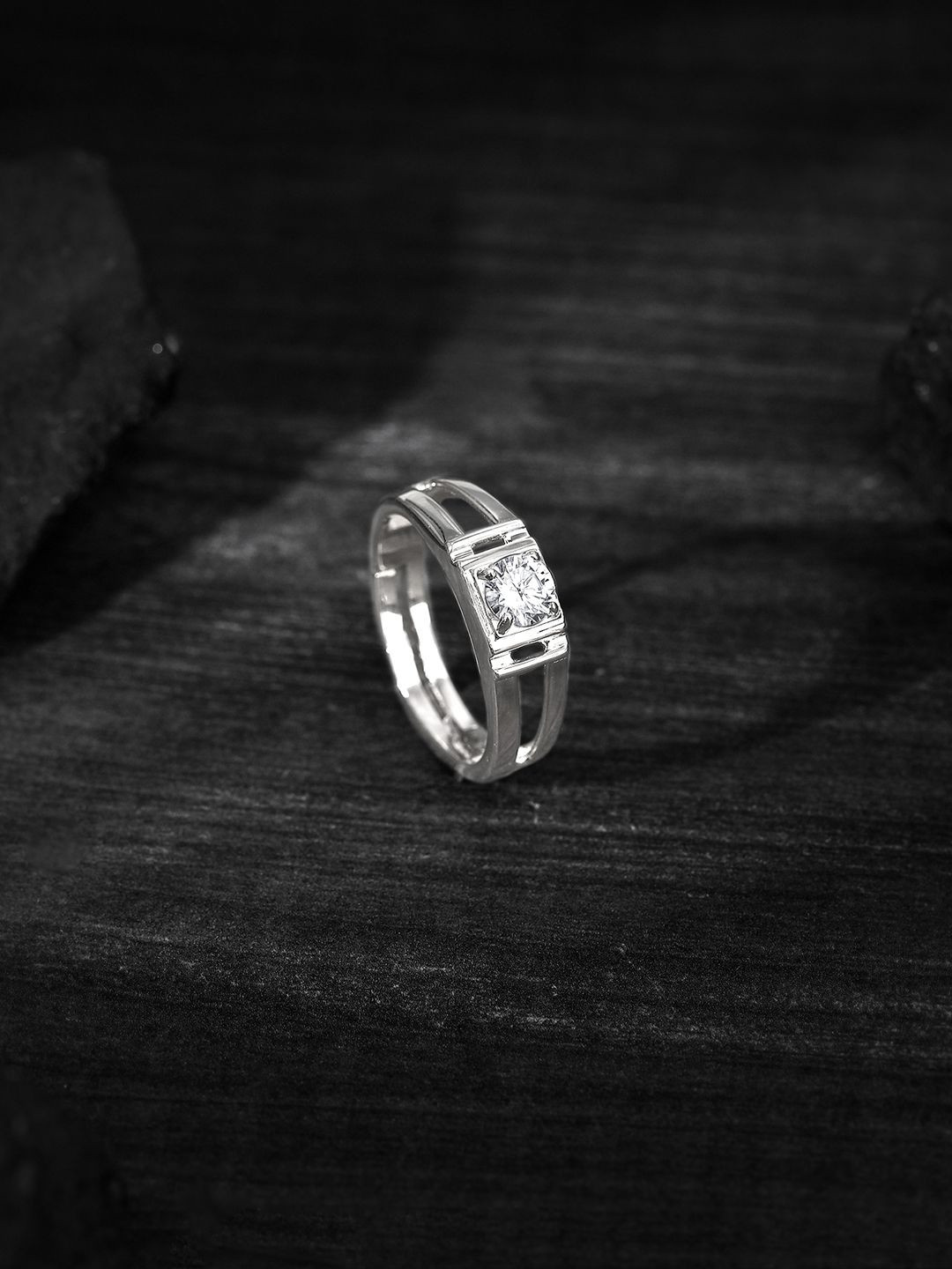 GIVA 925 Silver Rock-Solid For Him Fixed Size Indian -17