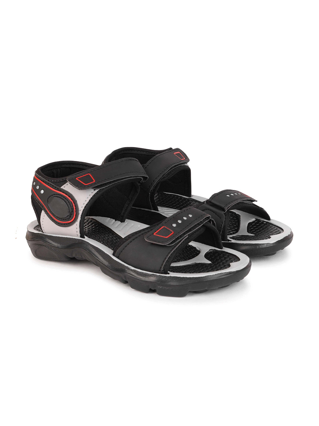 DRACKFOOT Pack Of 2 Clogs & Sports Sandals Flip-Flops