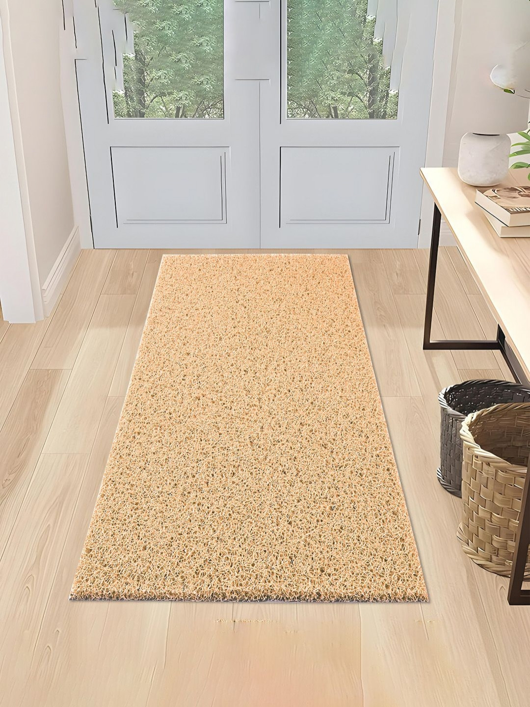 Aura Cream Colored Water Absorbing Doormats