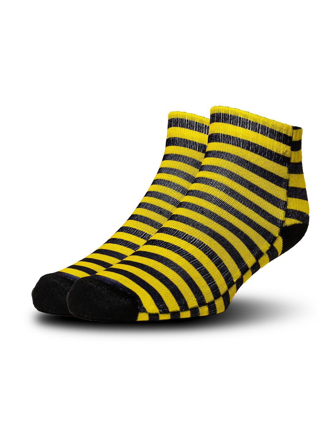 MARLIT Men Striped Cotton Ankle Length Socks