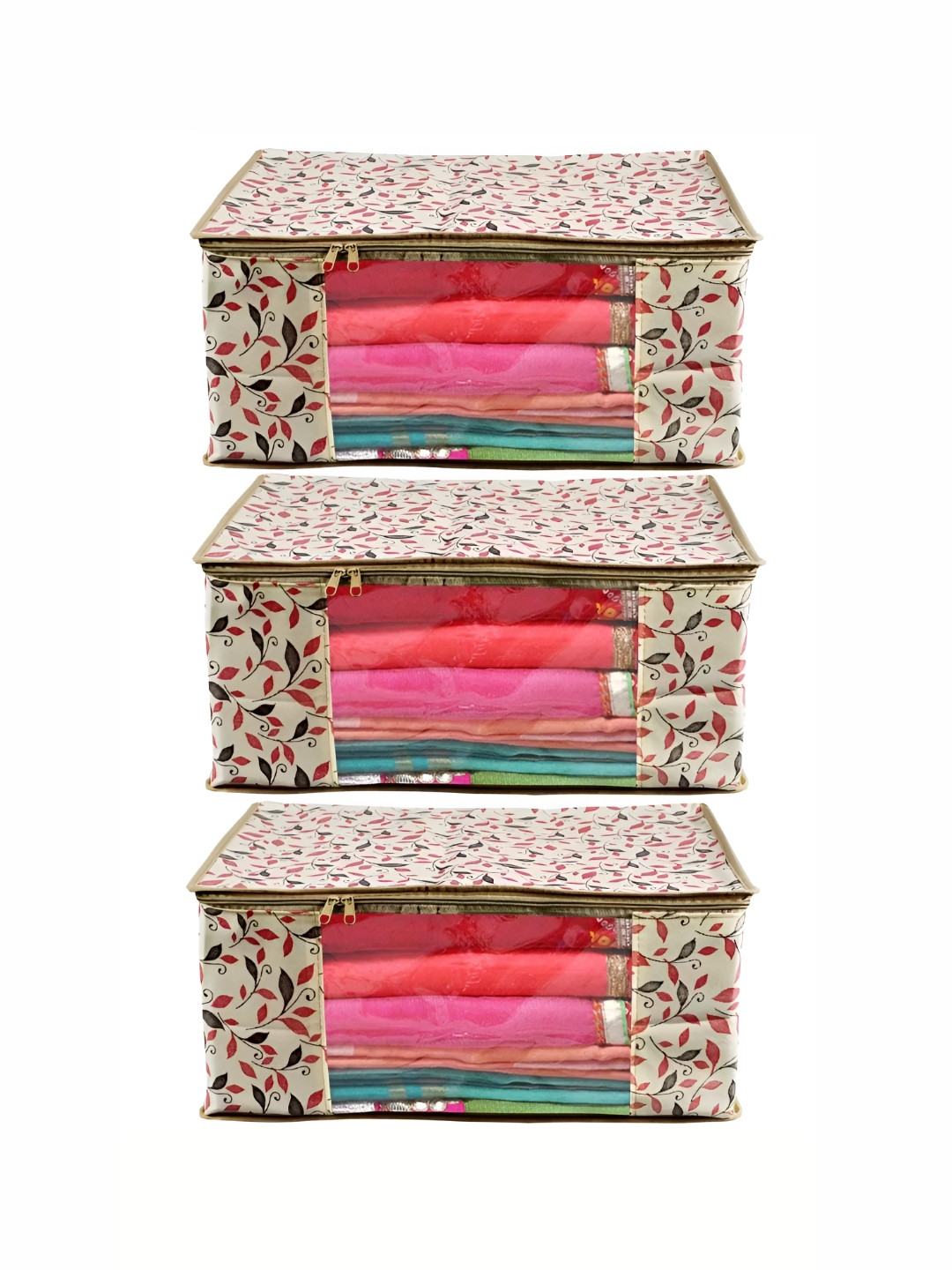 BB BACKBENCHERS Yellow Set of 3 Regular Drawer Organiser Organisers