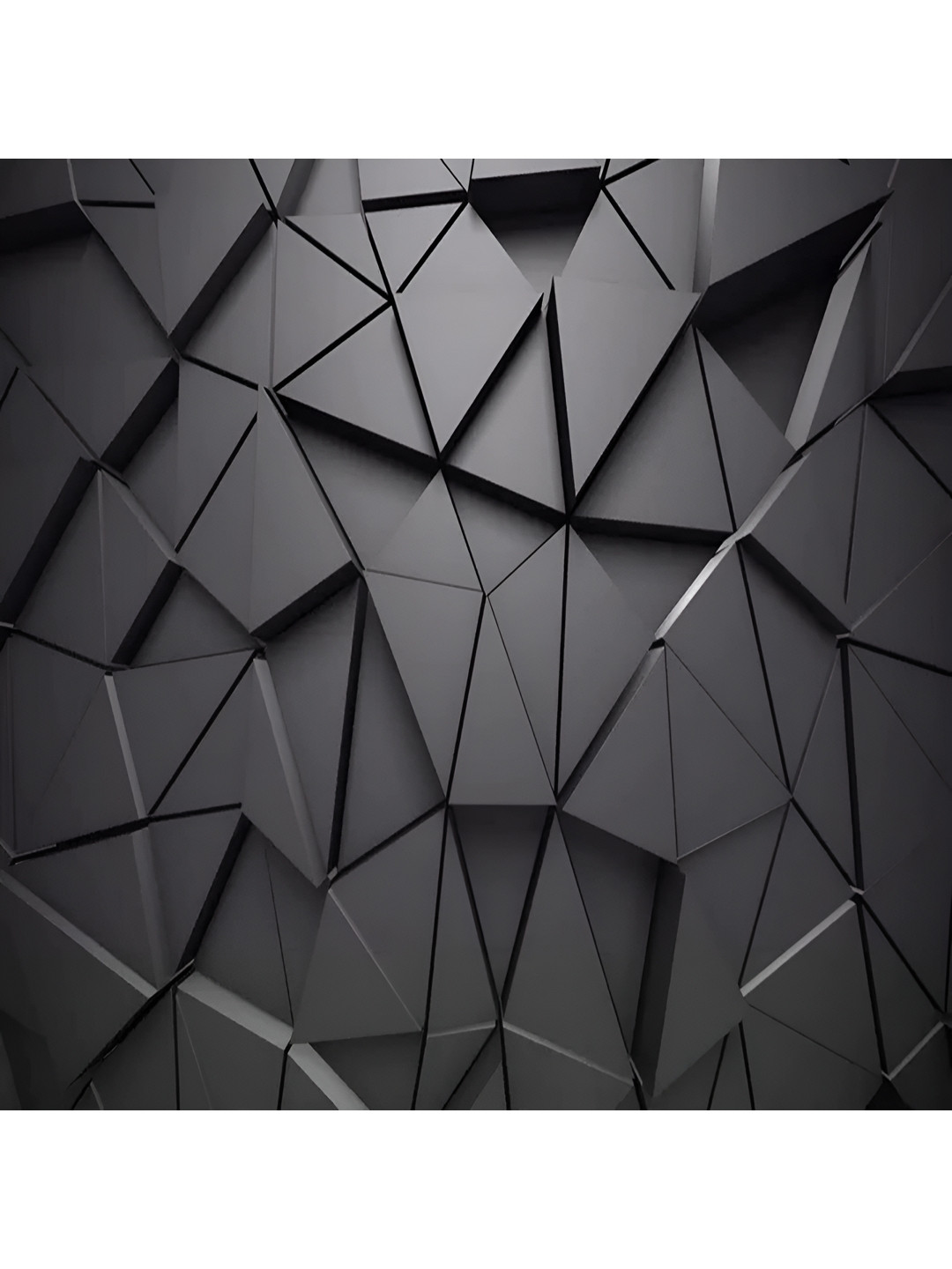 INDIAN ROYALS Black Abstract Design Self-Adhesive Wallpaper