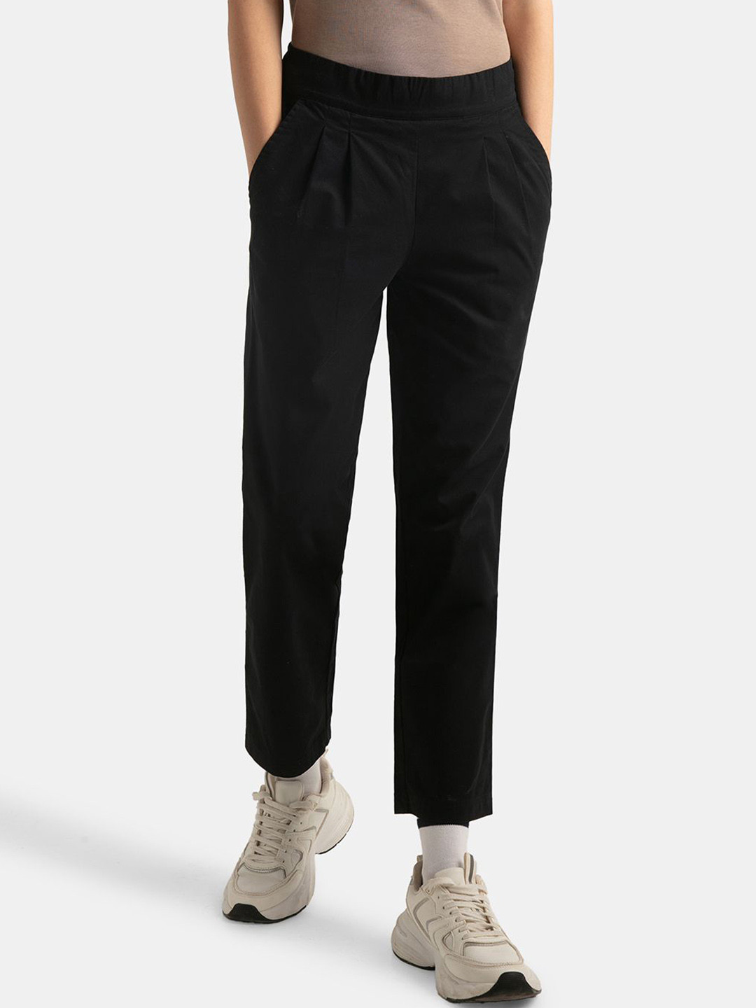 Jockey Groove Women Super Combed Cotton Regular Fit Hybrid Pants - WZ09