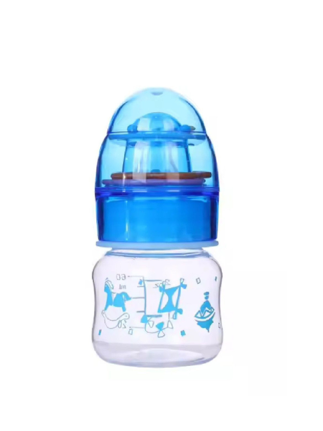 Kalra Magic Infants Printed Anti-Colic Feeding Bottle - 60ml