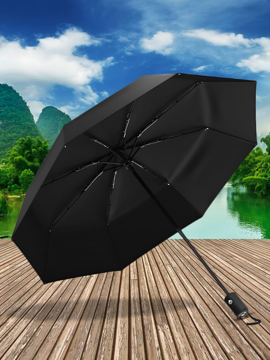 CONTACTS Automatic 2 Fold Umbrellas