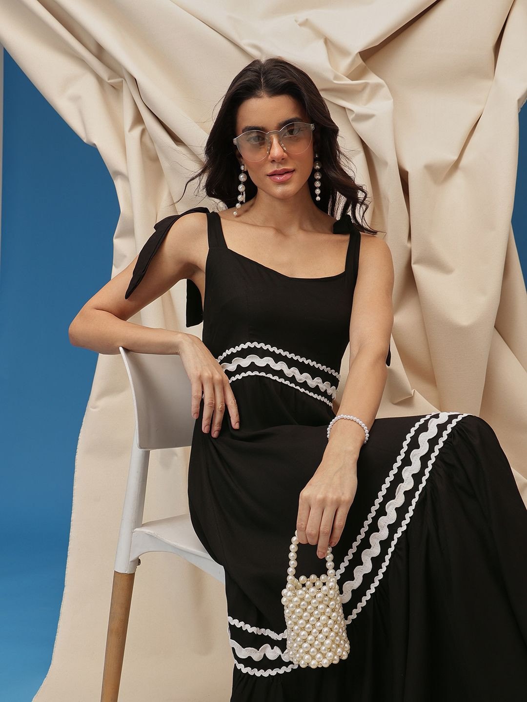 CORSICA Women Solid Maxi Dress
