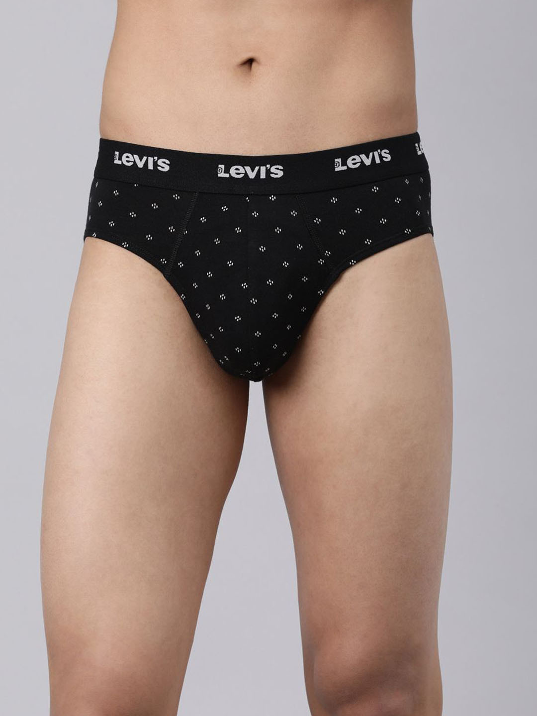 Levi's 021 Men Cotton  Low Rise Outer Elastic Waistband Designer Brief