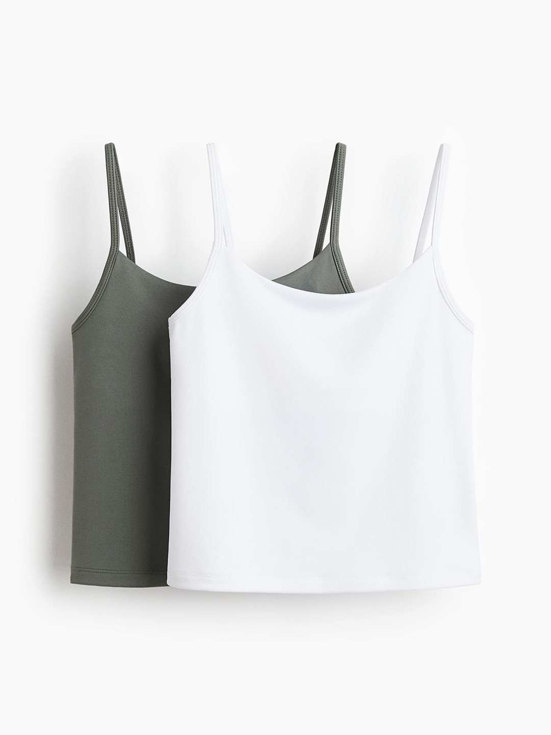 H&M 2-Pack Integral-Top Sports Tops With DryMove