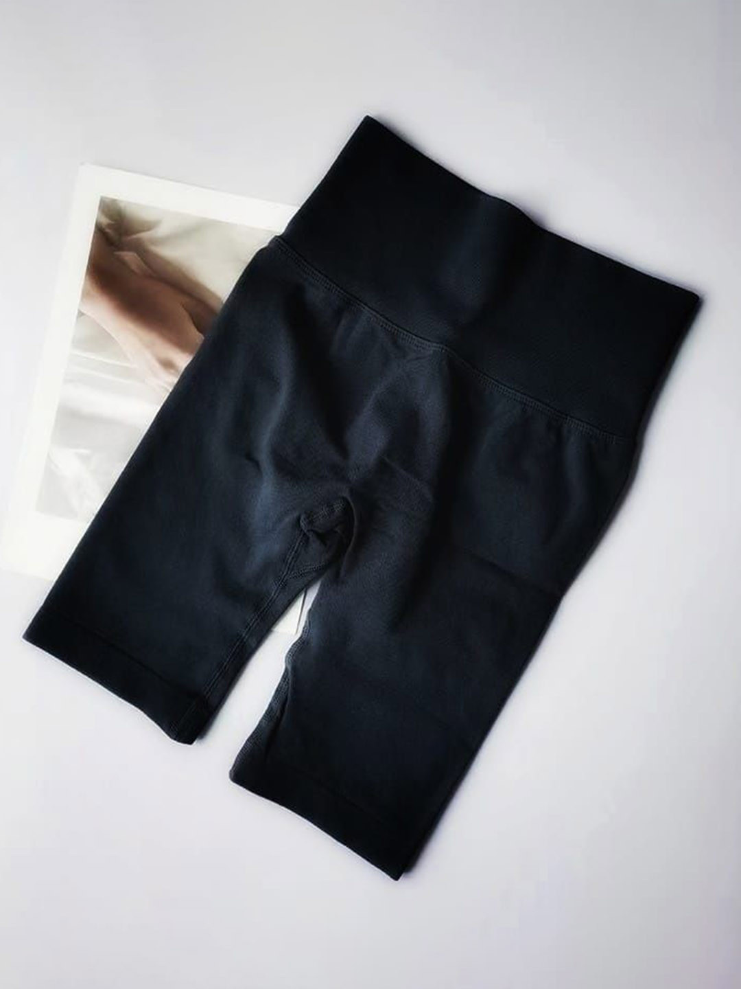Miss Mosa By Akanksha  Black Macy Gymwear Shorts