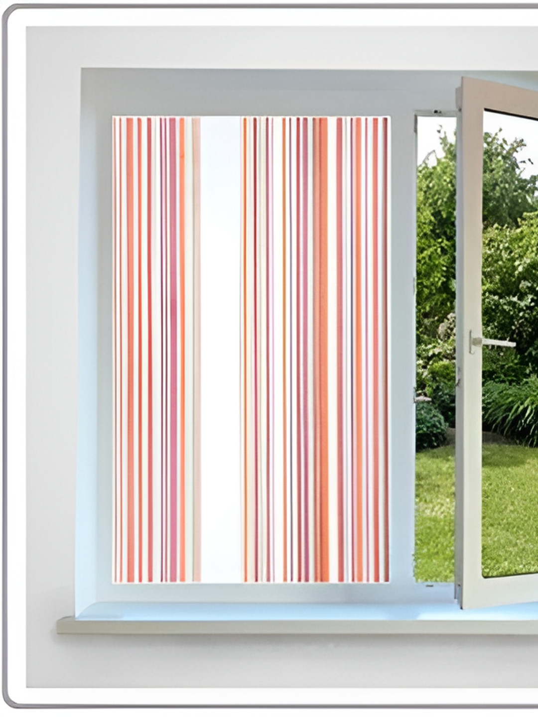 INDIAN ROYALS White & Purple Window Film Printed Self-Adhesive & Durable Window Sticker