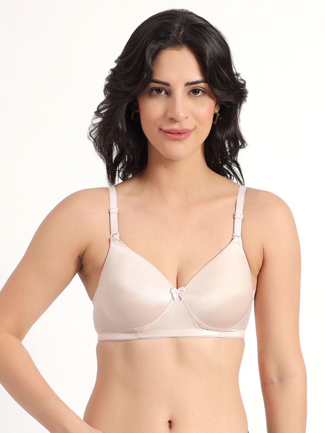BRACHY Bra Women Full Coverage Lightly Padded Non-Wired T-shirt Bra