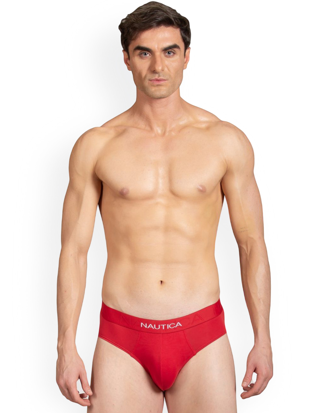 Nautica Mid-Rise Basic Briefs LJSBF01-RCRD