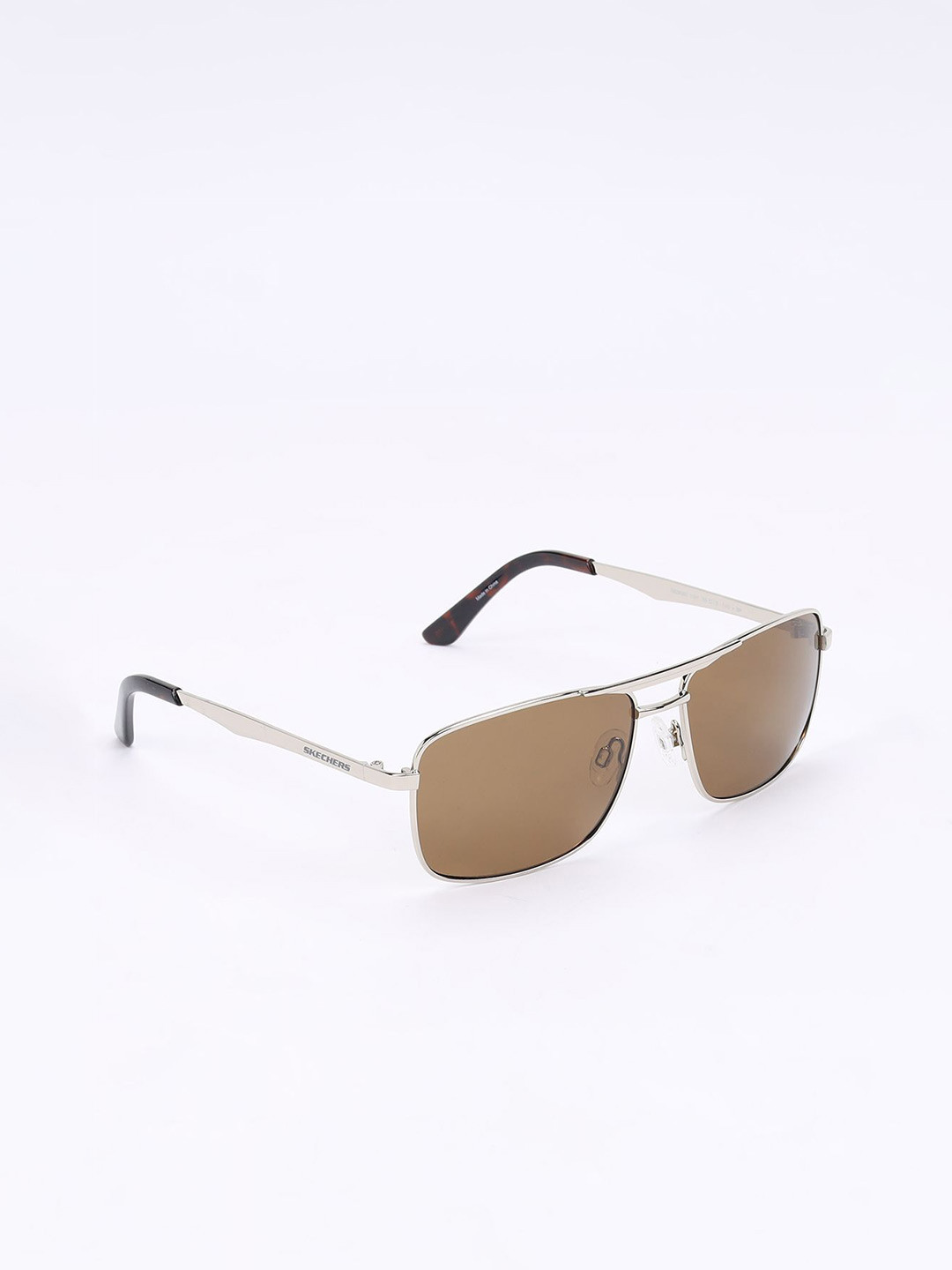 Skechers Men Full Rim Aviator Sunglass SE8093 59 10H