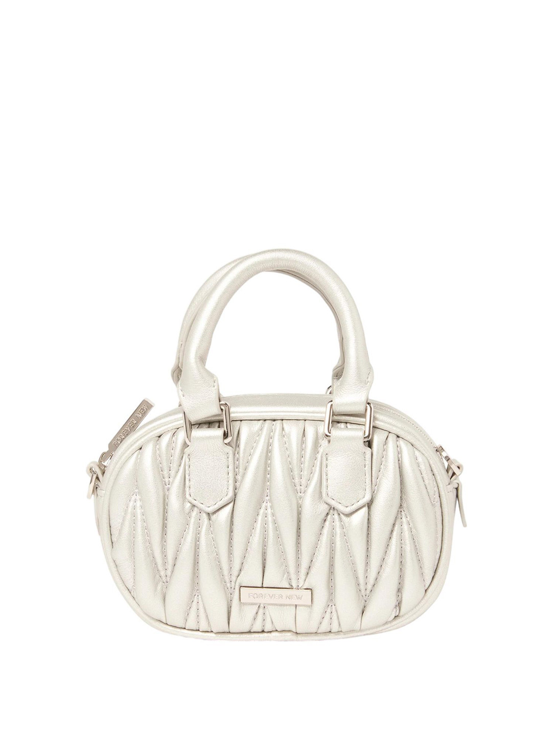 Forever New Madeline Ruched PU Sling Bag