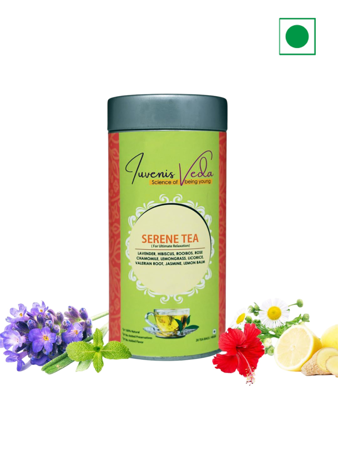 IUVENIS VEDA Herbal Serene Tea 150 g