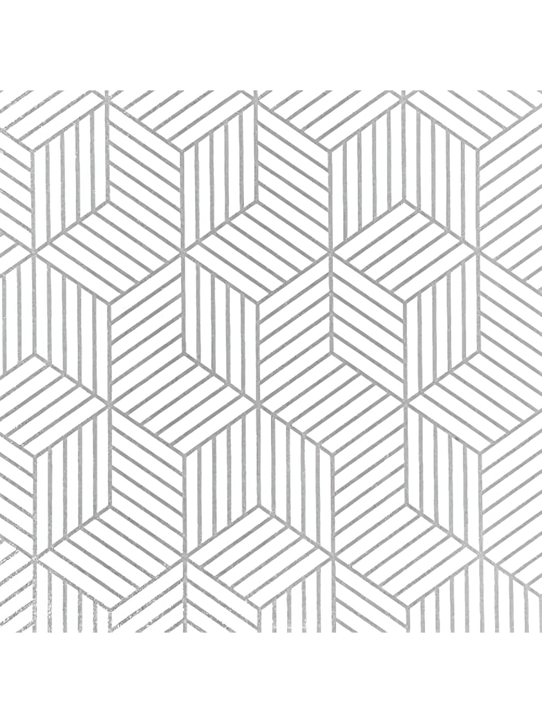 INDIAN ROYALS Geometric Hexagon Durable Self-Adhesive Wallpaper