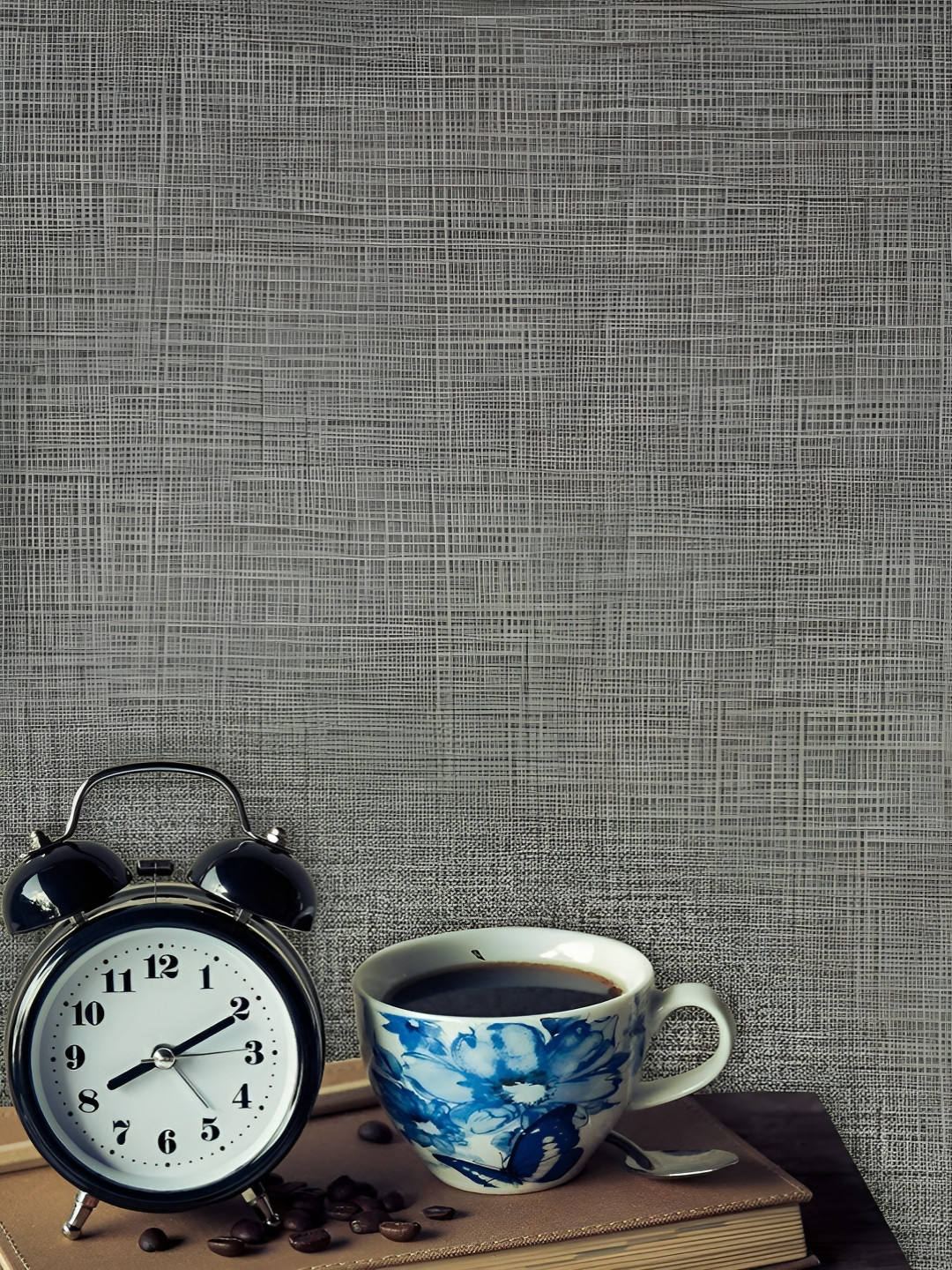 INDIAN ROYALS Grey Plain Matte Peel and Stick Waterproof Wallpaper