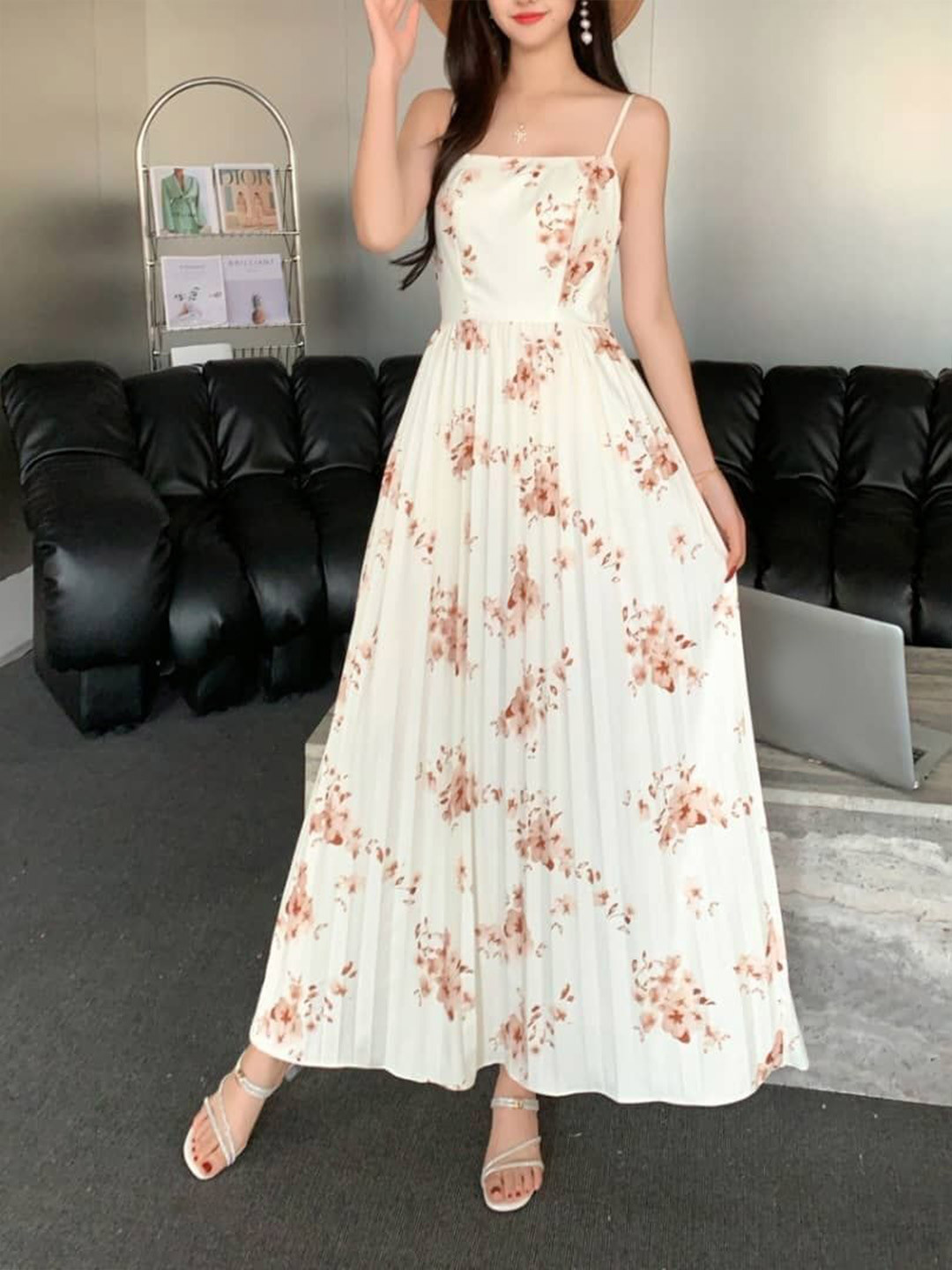Miss Mosa By Akanksha  Women Statement Floral Summer Dress