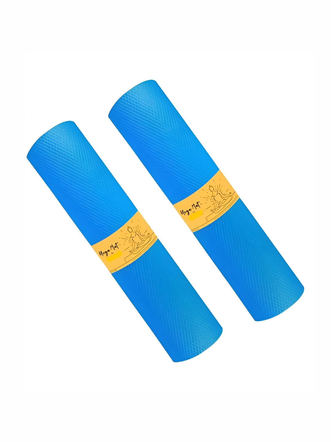 ADRENEX 2Pc Premium Anti Skid Sweat Absorbent Reversible Yoga Mats