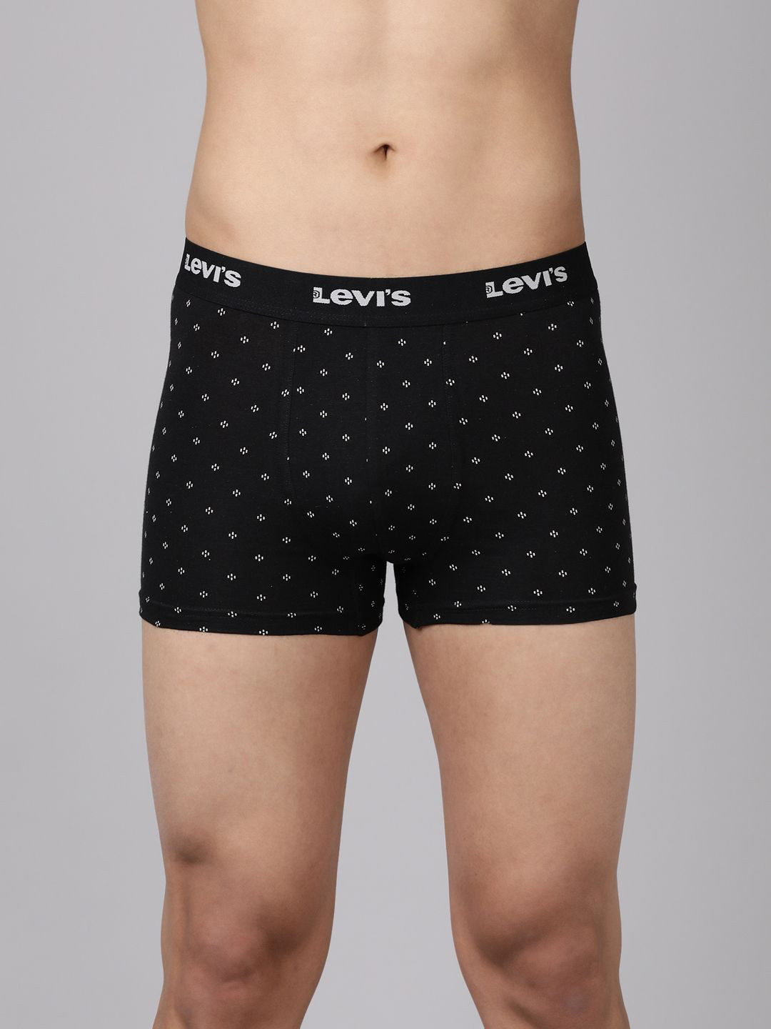 Levi's 022 Men Cotton Mid Rise Outer Elastic Waistband Designer Trunk