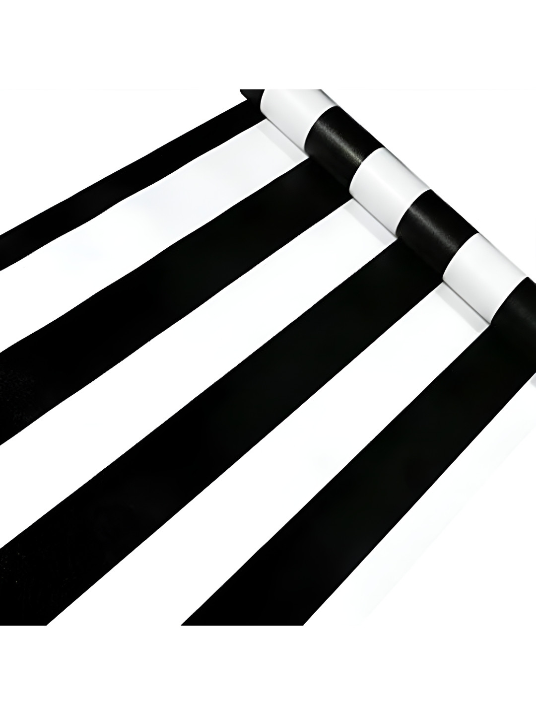 INDIAN ROYALS Black & White Printed Plain Design Vinyl Waterproof Wallpaper