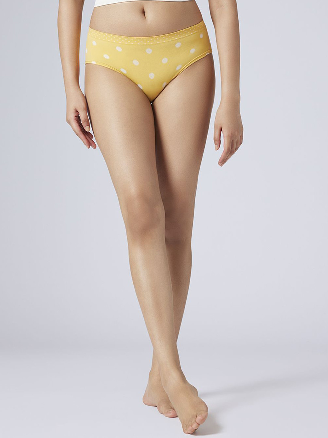 FEIER Printed Mid Rise Seamless Hipster Brief SS24IW14SG-S