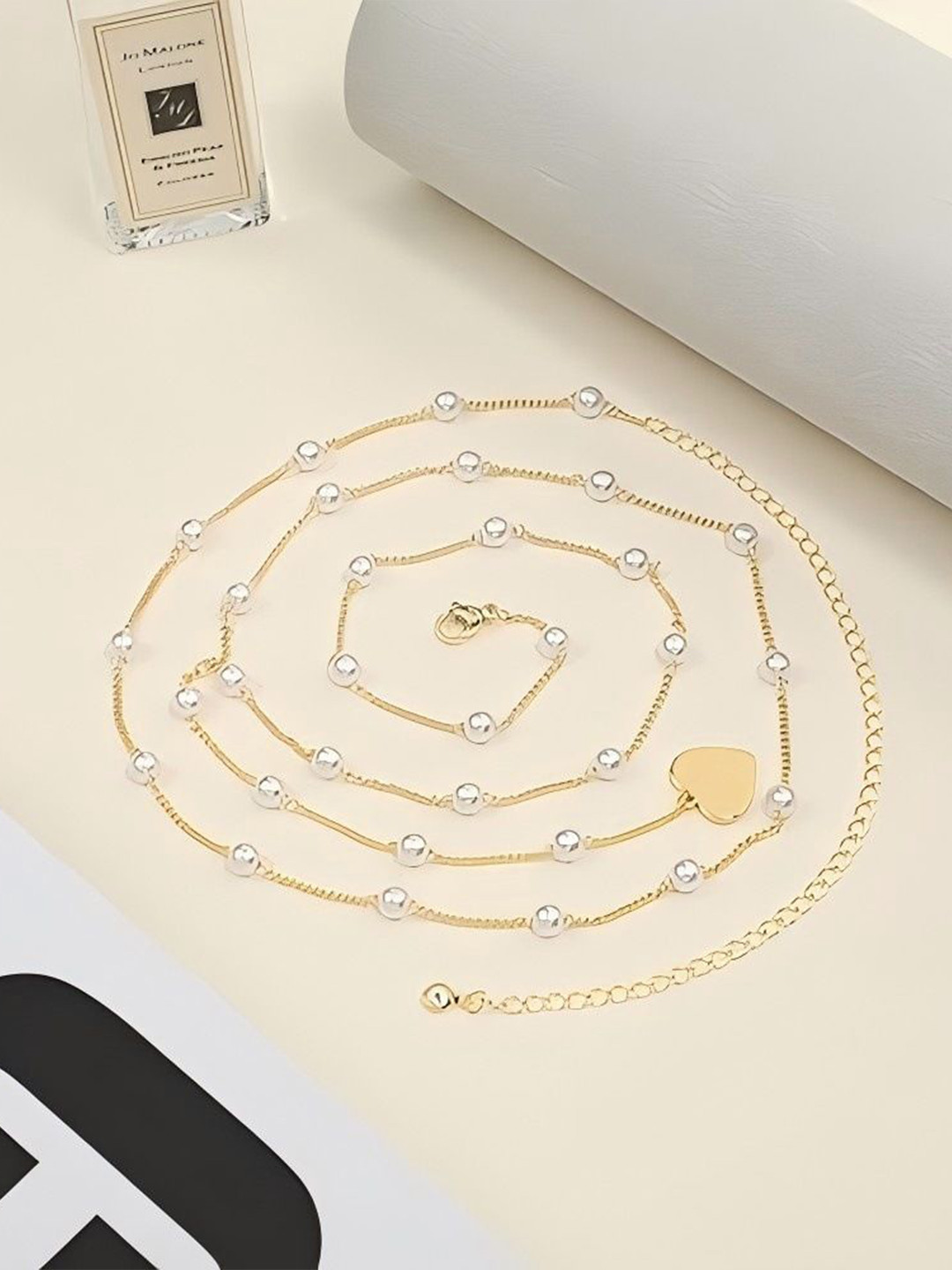 Fabme Artificial Beaded Waist Chain