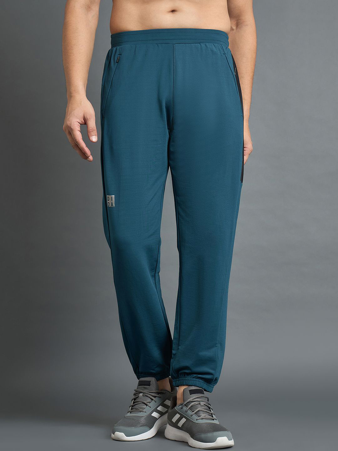 DIDA Men Dark Blue Athleisure Ultra Soft Everyday Wear Track Pants