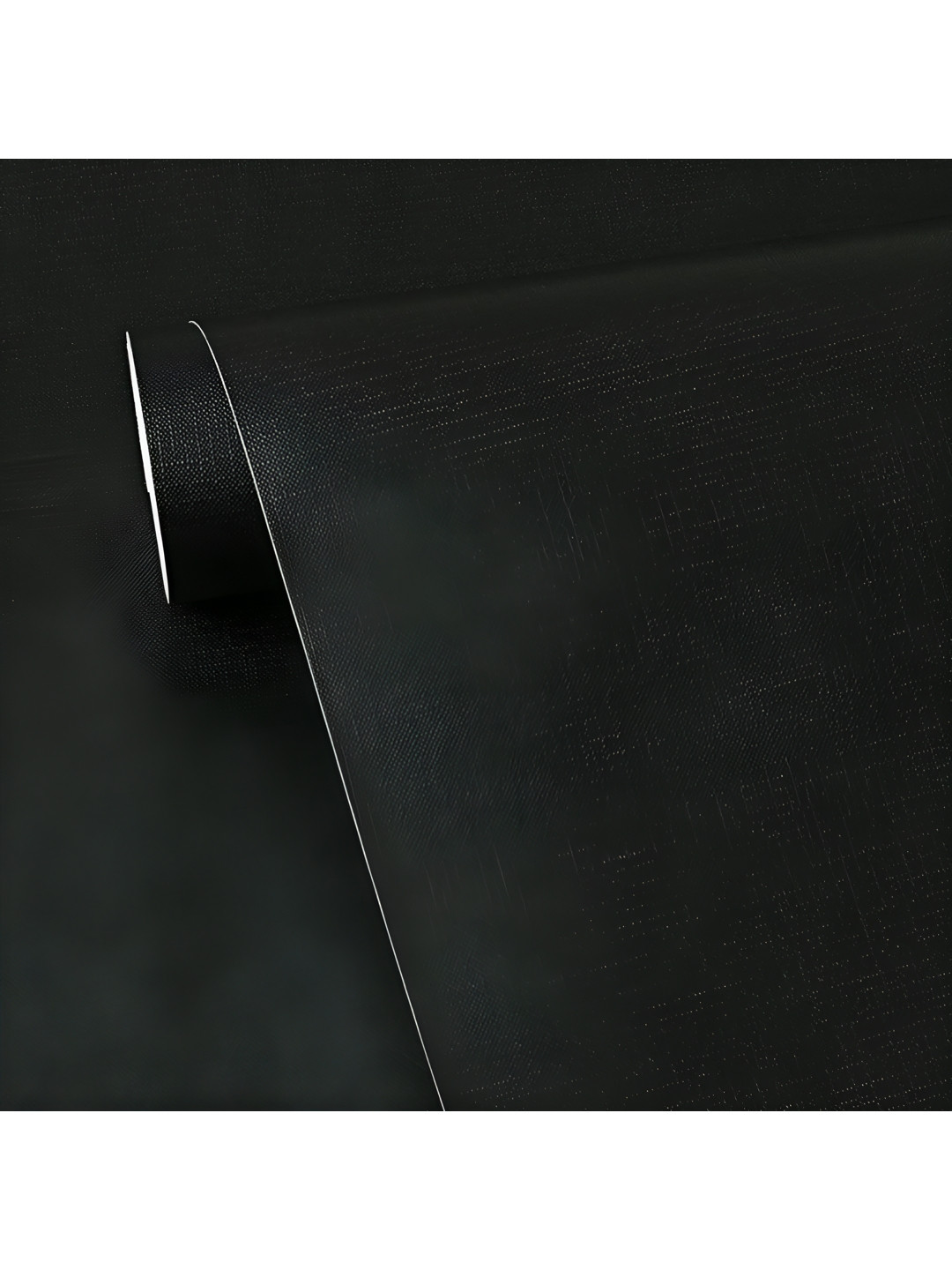 INDIAN ROYALS Black Plain Home Dcor Waterproof Wallpaper