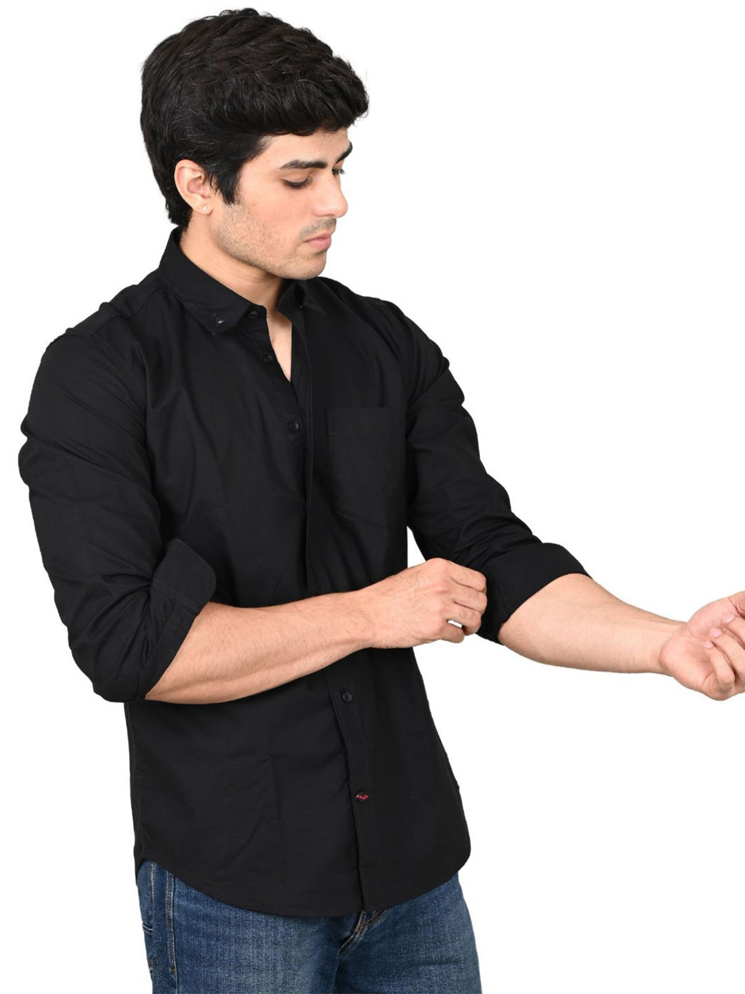 Suture Craft Standard Cutaway Collar Slim Fit Formal Cotton Shirt