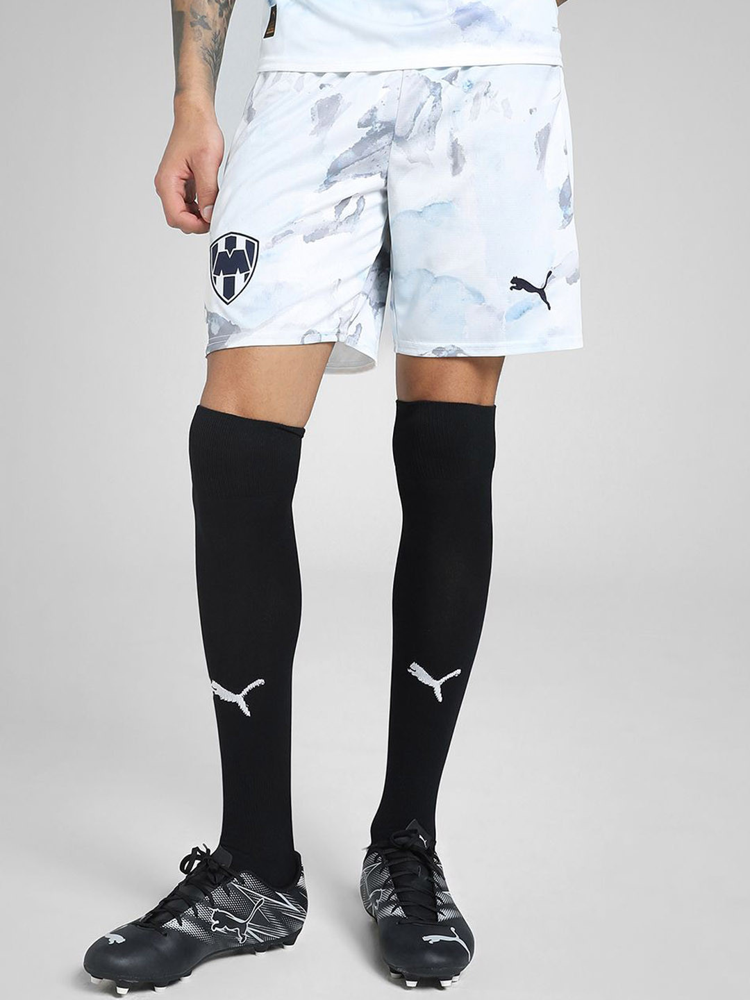 Puma X KIDSUPER MTY Replica Men Above-Knee Knitted Shorts