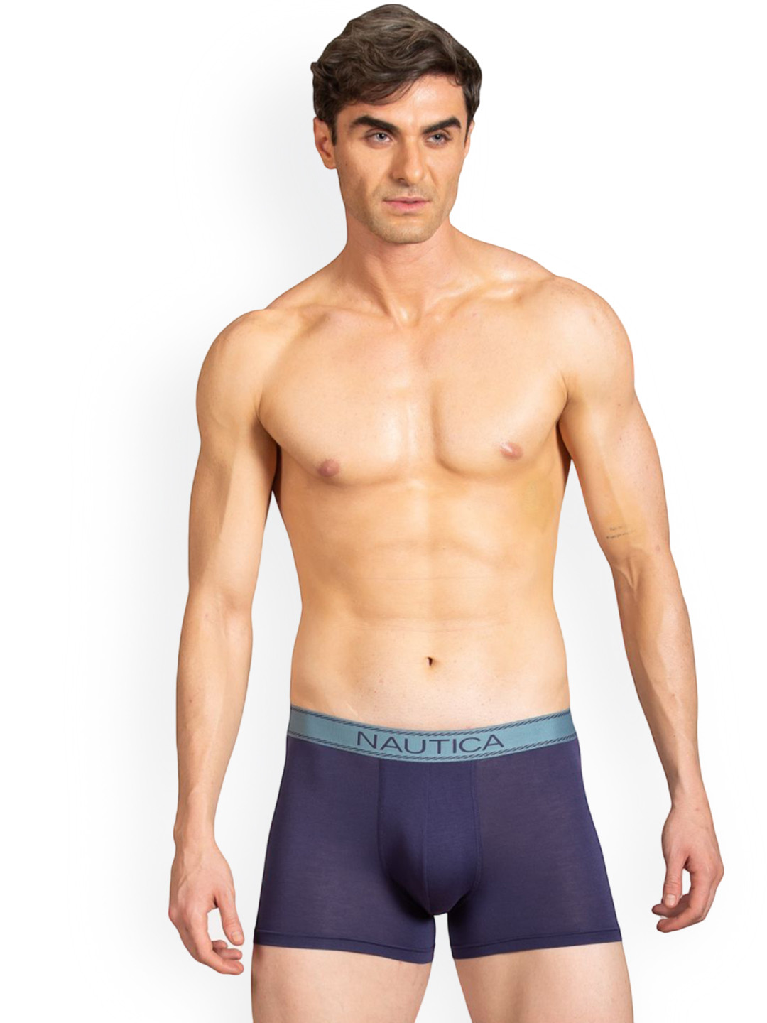 Nautica Anti-Bacterial Mid-Rise Trunk BLTRK01-PBLU