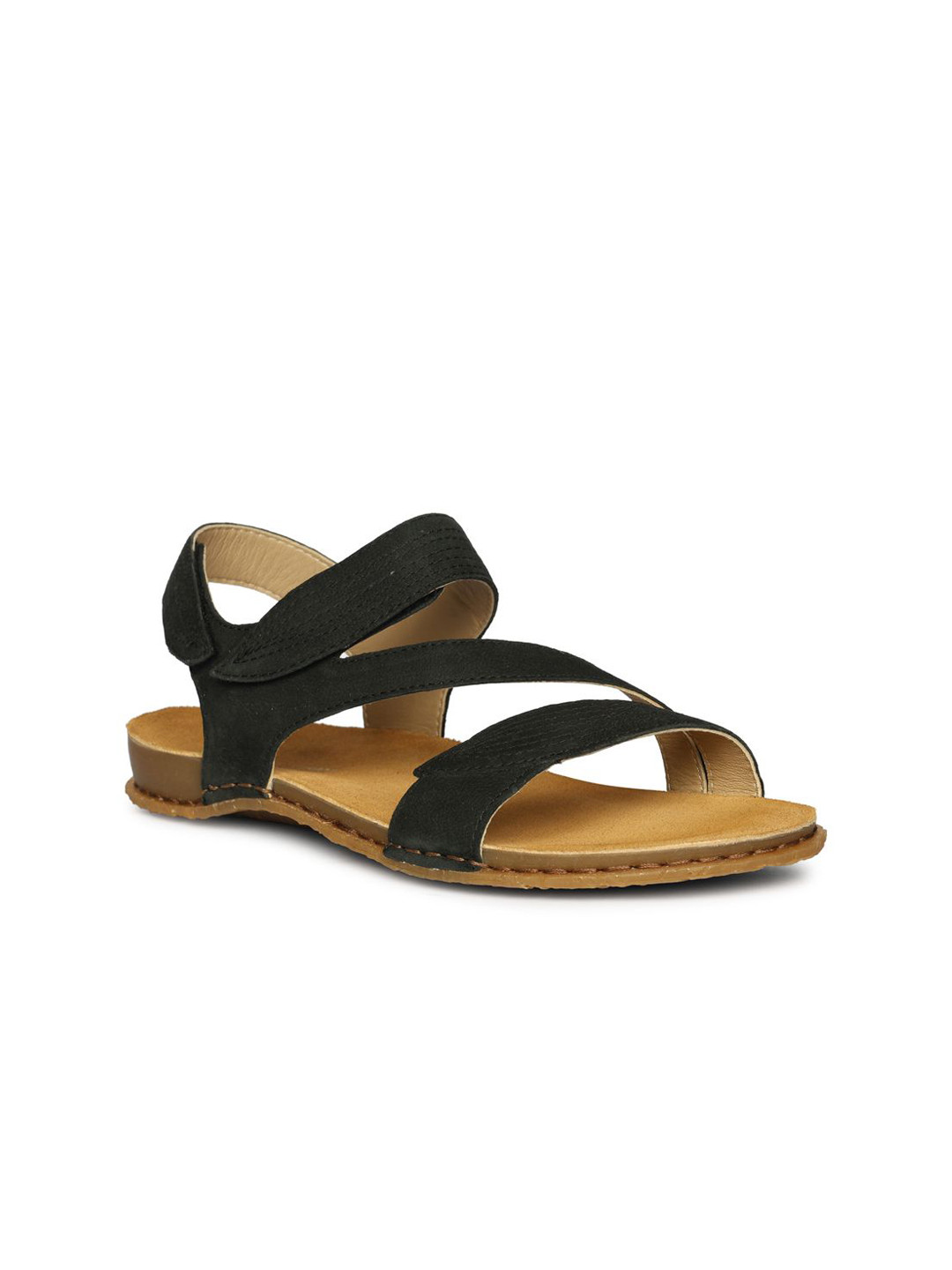 El Naturalista Women Velcro Open Toe Flats