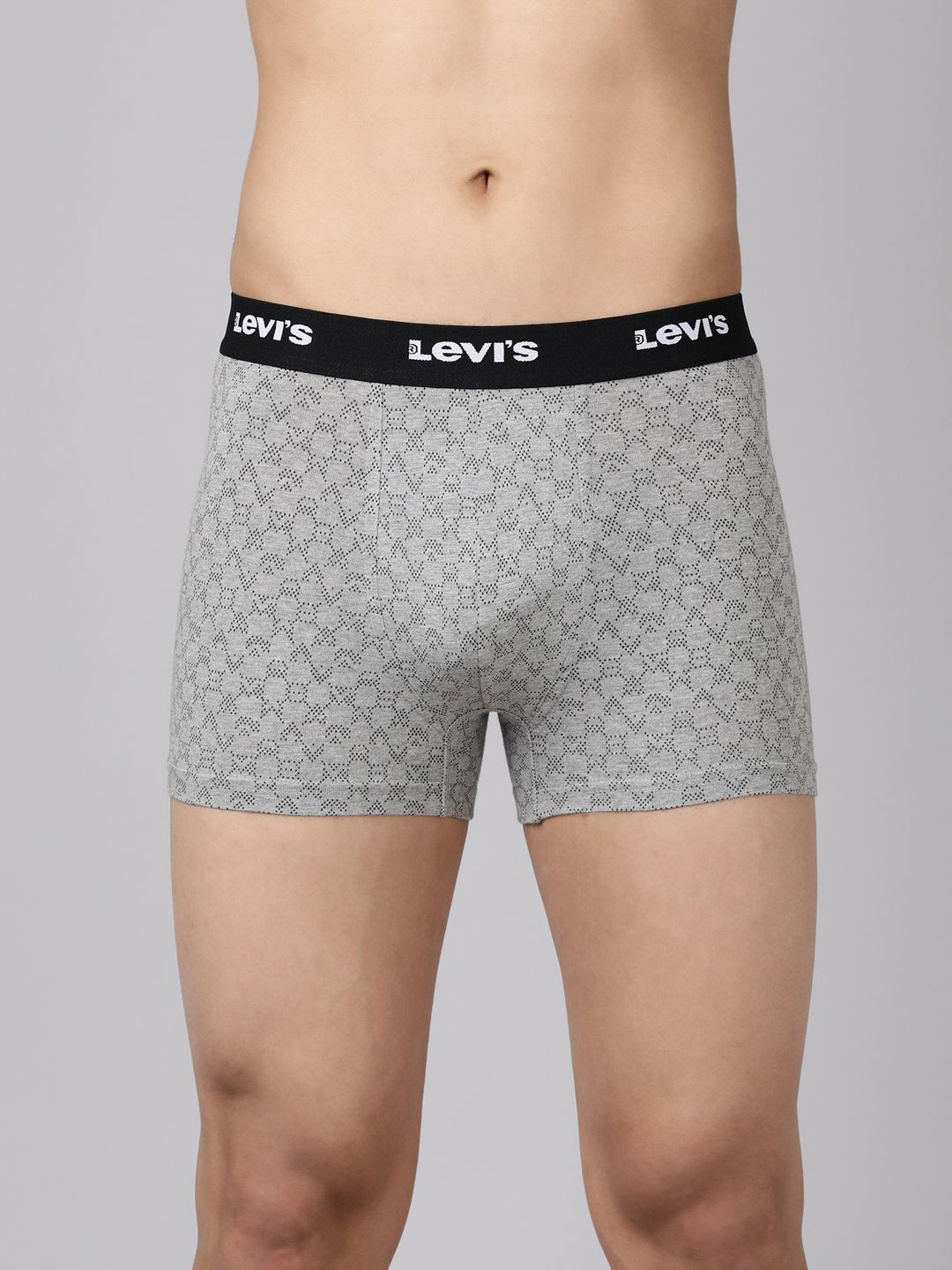 Levi's 022 Men Cotton Mid Rise Outer Elastic Waistband Designer Trunk