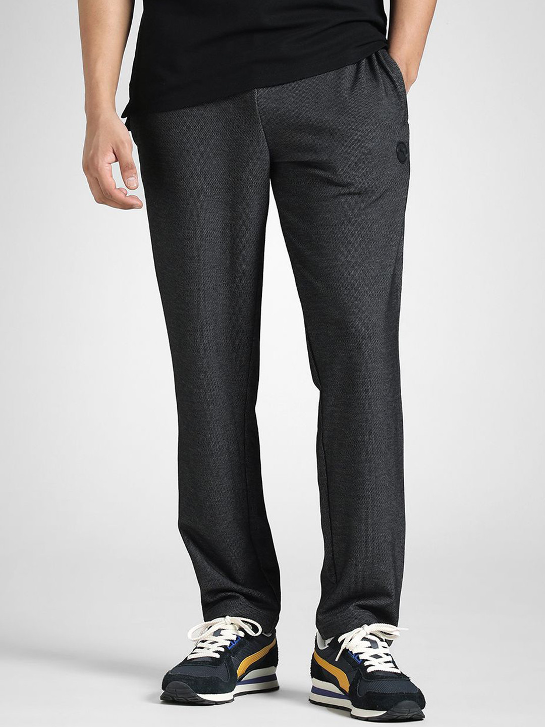 Puma Elevated Essentials Men Textured Track Pants
