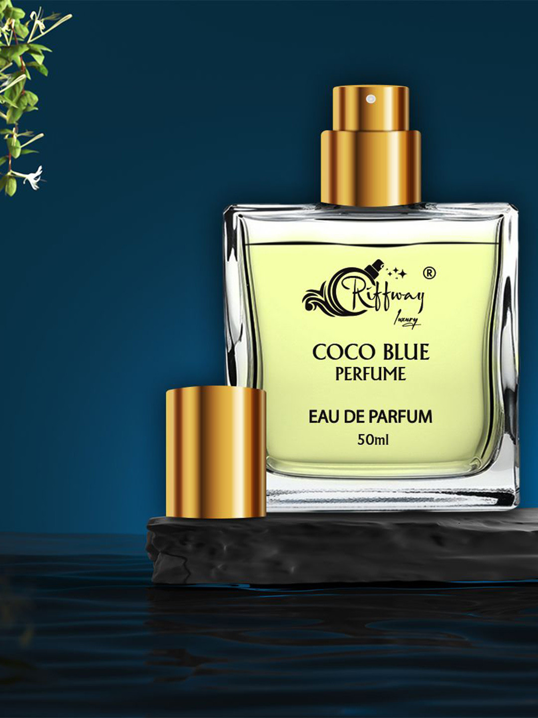 riffway Men Coco Blue Long Lasting Eau De Parfum - 50 ml